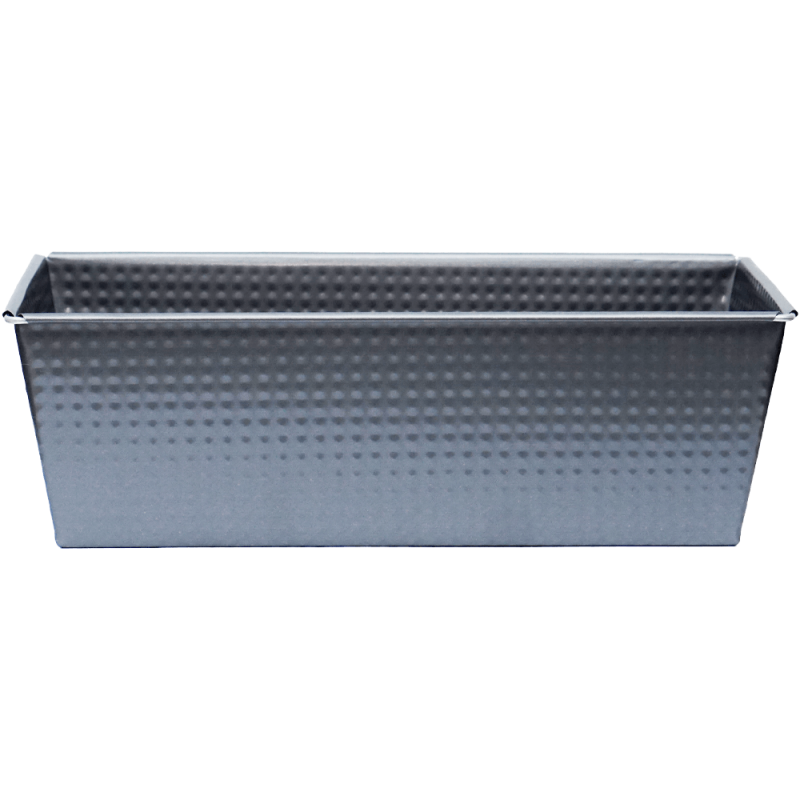 Tava copt dreptunghiulara 30x14 cm neagra texturata, Adison